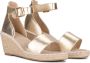 POSH by Poelman SUUS Dames Sandalen Espadrilles Goud - Thumbnail 7