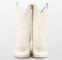 POSH by Poelman JUUL Dames Western Enkel Laarzen Off White - Thumbnail 3