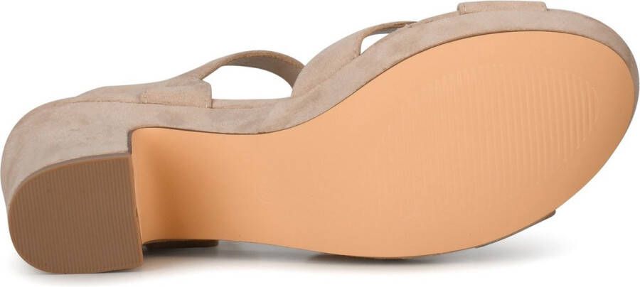 POSH by Poelman MARY Dames Sandalen Beige