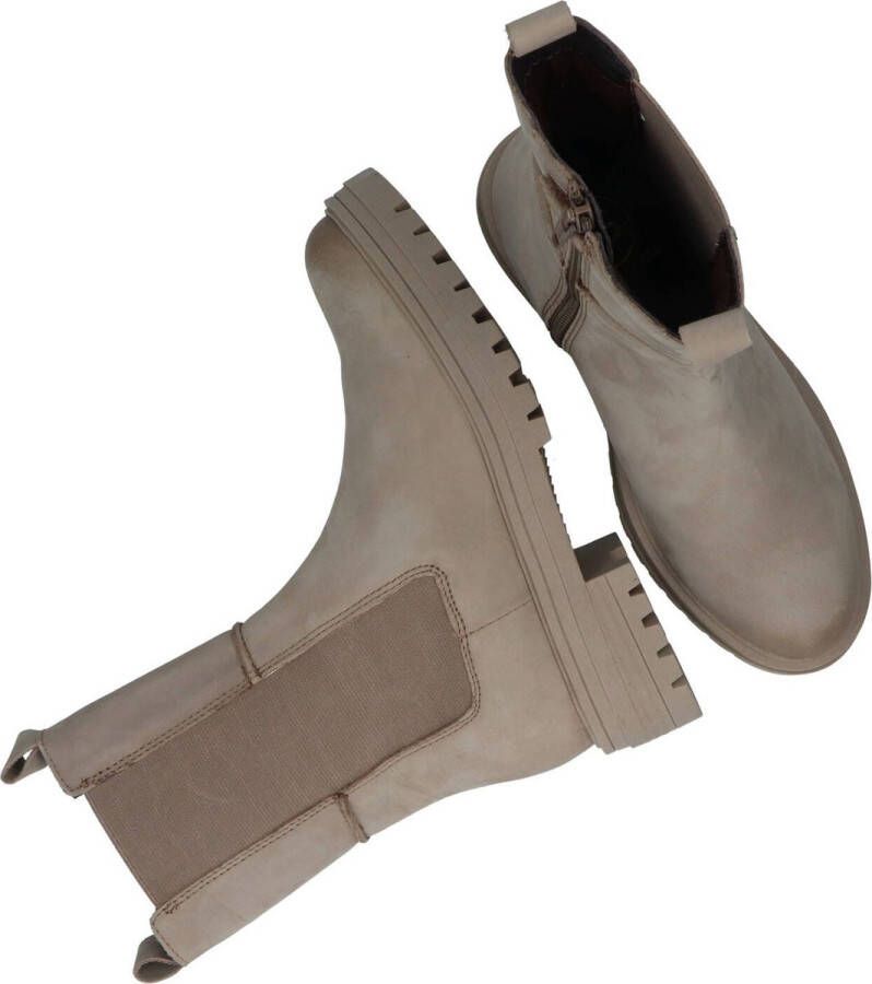 PS Poelman Chelseaboot Meisjes Beige