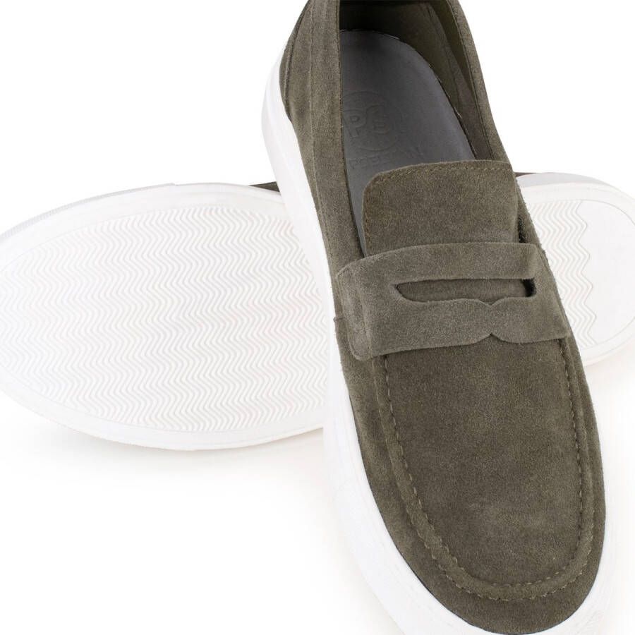 PS Poelman MICK Heren Loafers Bruin