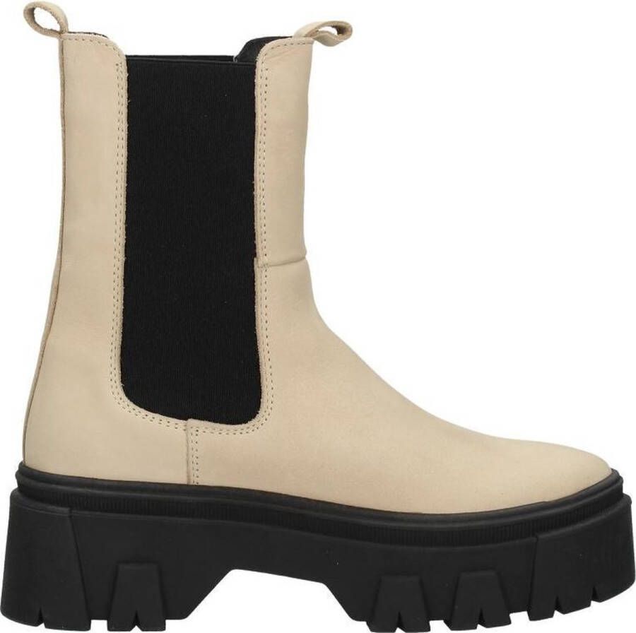 PS Poelman PS. POELMAN Chelsea boots Enkellaarsjes Hak beige