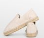 PS Poelman Renee suède espadrilles beige - Thumbnail 5