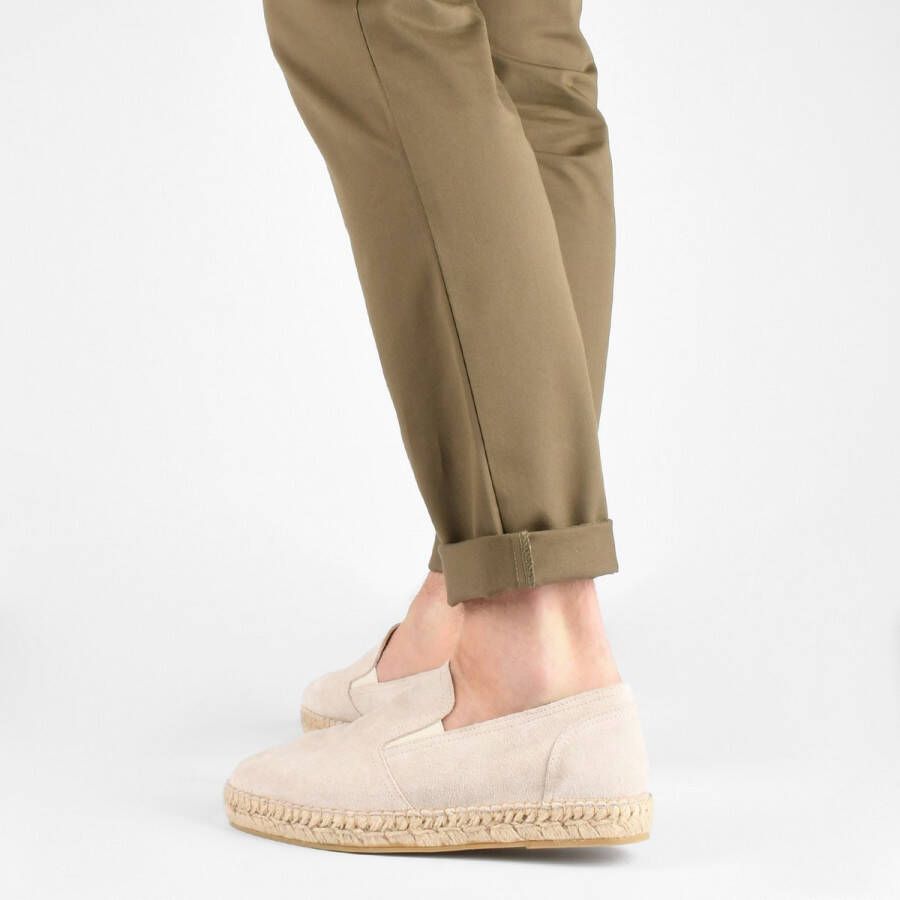 PS Poelman RENEE Heren Espadrilles Beige