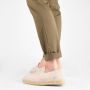 PS Poelman Renee suède espadrilles beige - Thumbnail 6