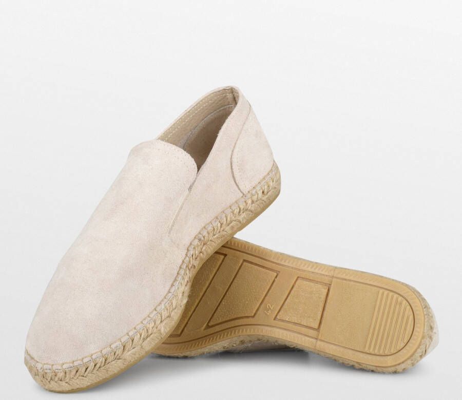 PS Poelman RENEE Heren Espadrilles Beige