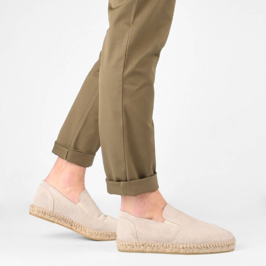 PS Poelman RENEE Heren Espadrilles Beige