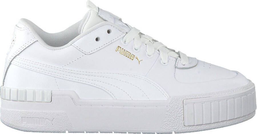 PUMA Cali Sport Mix Wn's Lage sneakers Leren Sneaker Dames Wit