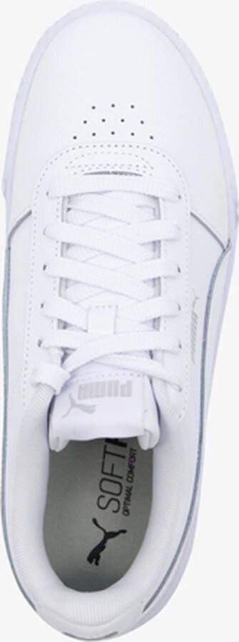 PUMA Carina 2 0 Dames Sneakers Wit Zilver