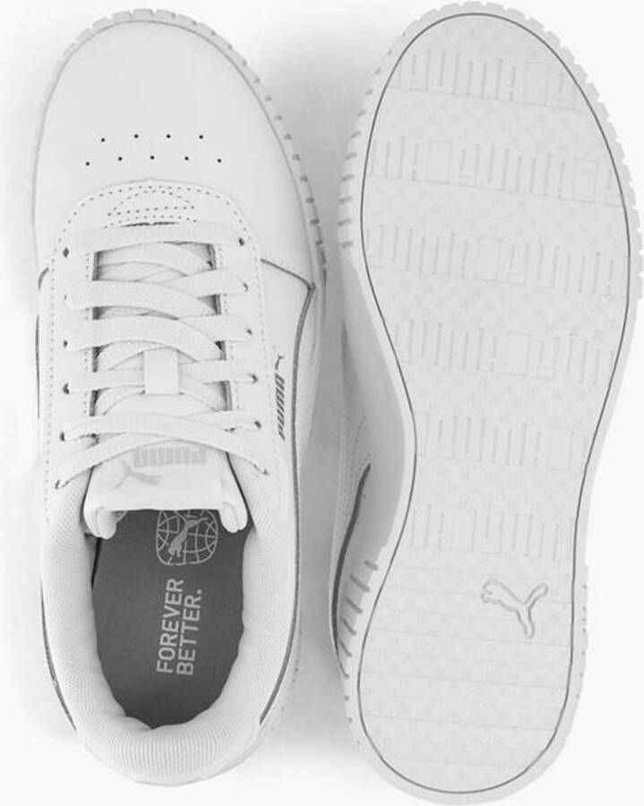 PUMA Carina 2 0 Dames Sneakers Wit Zilver