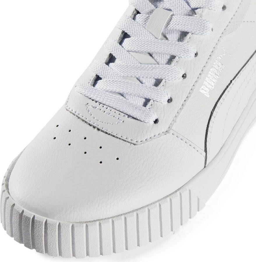 PUMA Carina 2 0 Dames Sneakers Wit Zilver