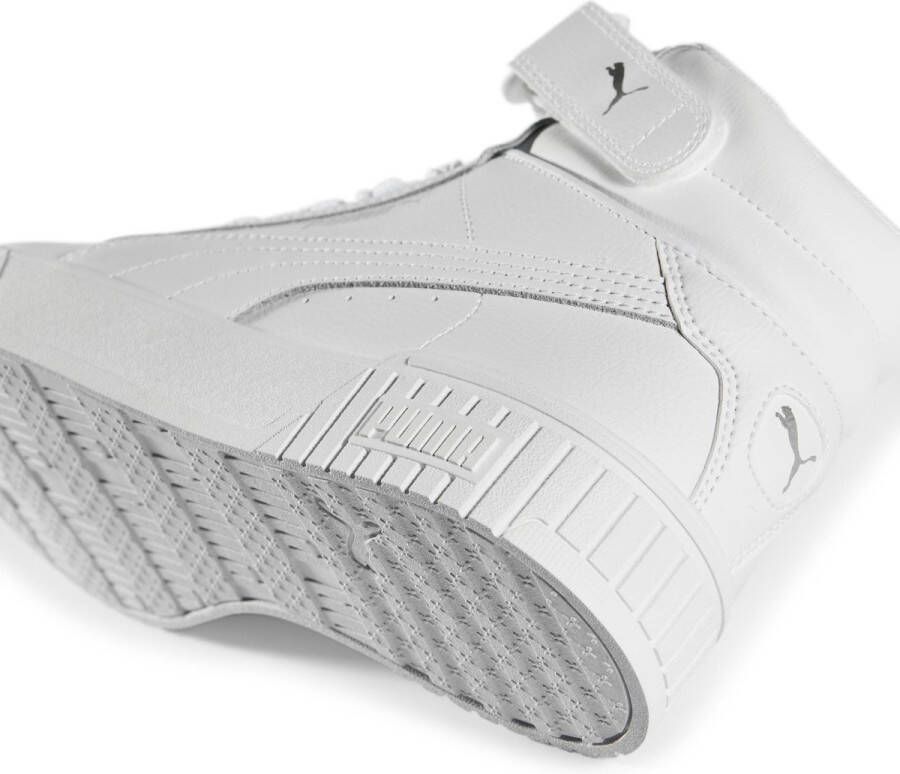 PUMA Carina 2 0 Mid Dames Sneakers Wit Zilver