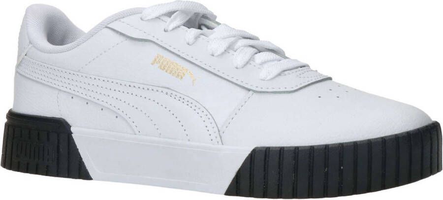 PUMA Carina 2.0 Dames Sneakers White- White-Goud- Black