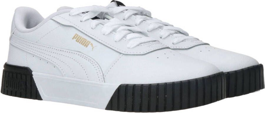 PUMA Carina 2.0 Dames Sneakers White- White-Goud- Black