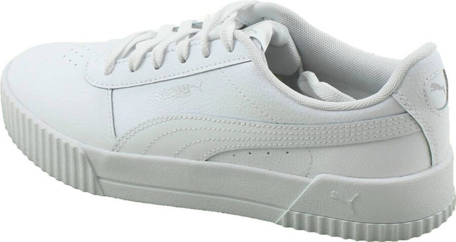 PUMA Carina L Dames Sneakers White- Silver