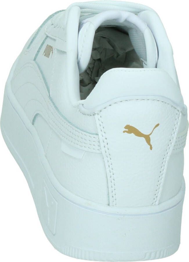 PUMA Carina Street Dames Sneakers Wit Goud