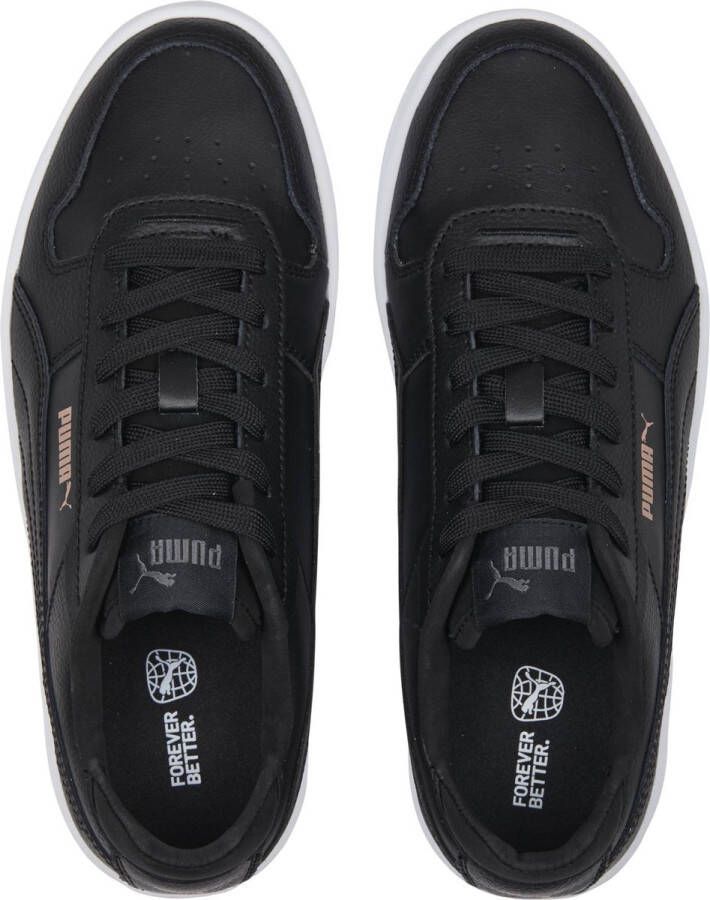 PUMA Carina Street Dames Sneakers Black- Black-Rose Gold- White - Foto 6