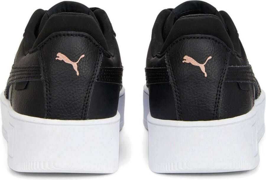 PUMA Carina Street Dames Sneakers Black- Black-Rose Gold- White - Foto 7