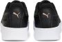 PUMA Carina Street Dames Sneakers Black- Black-Rose Gold- White - Thumbnail 7