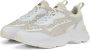 PUMA Cassia Laser Cut Sneakers Beige Vrouw - Thumbnail 5