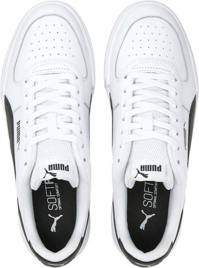 PUMA Caven Heren Sneakers White- Black- Black