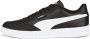 PUMA Court Ultra Lite Unisex Sneakers Black White Silver - Thumbnail 16