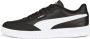 PUMA Court Ultra Lite Unisex Sneakers Black White Silver - Thumbnail 17