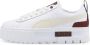 PUMA Mayze Luxe Wns De sneakers van de manier Vrouw Witte - Thumbnail 12