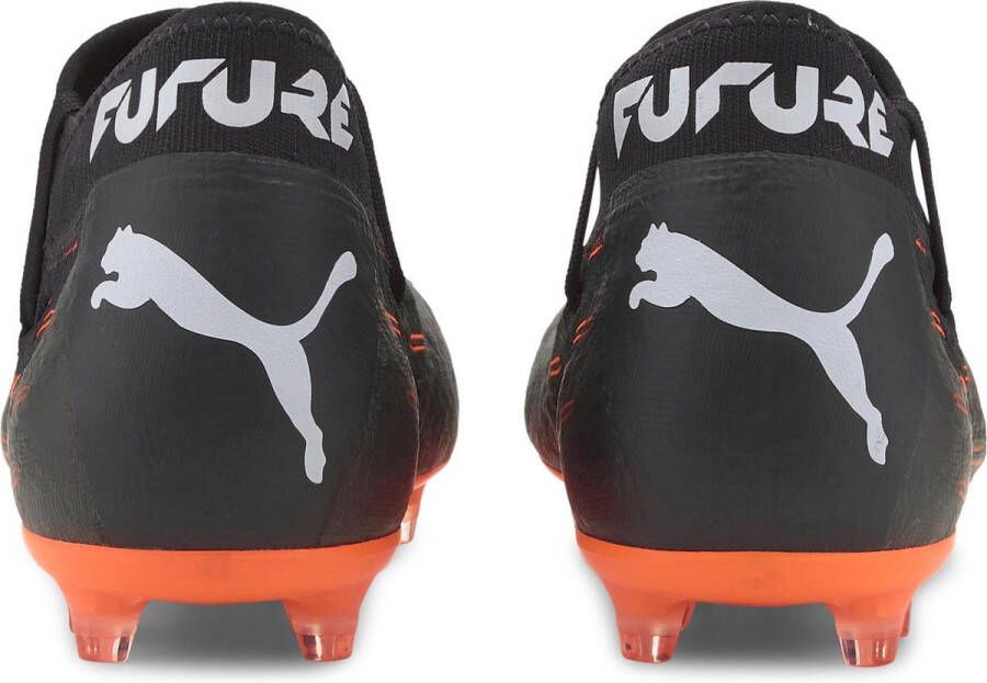 PUMA FUTURE 6.2 NETFIT FG AG Black- White-Shocking Orange Mannen - Foto 2