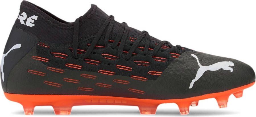 PUMA FUTURE 6.2 NETFIT FG AG Black- White-Shocking Orange Mannen - Foto 3