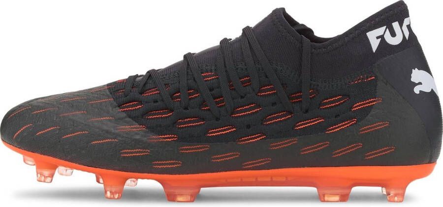 PUMA FUTURE 6.2 NETFIT FG AG Black- White-Shocking Orange Mannen - Foto 6