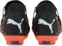 Puma Voetbalschoenen kind Future 6.3 Netfit FG AG zwart oranje - Thumbnail 2