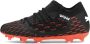 Puma Voetbalschoenen kind Future 6.3 Netfit FG AG zwart oranje - Thumbnail 8