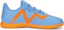 PUMA Future Play Zaalvoetbalschoenen (IN) Kids Blauw Oranje Wit - Thumbnail 6