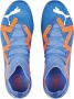 PUMA Future Pro Gras Kunstgras Voetbalschoenen (MG) Blauw Oranje Wit - Thumbnail 6