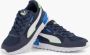 Puma Graviton sneakers donkerblauw wit groen Jongens Meisjes Mesh 31 - Thumbnail 10