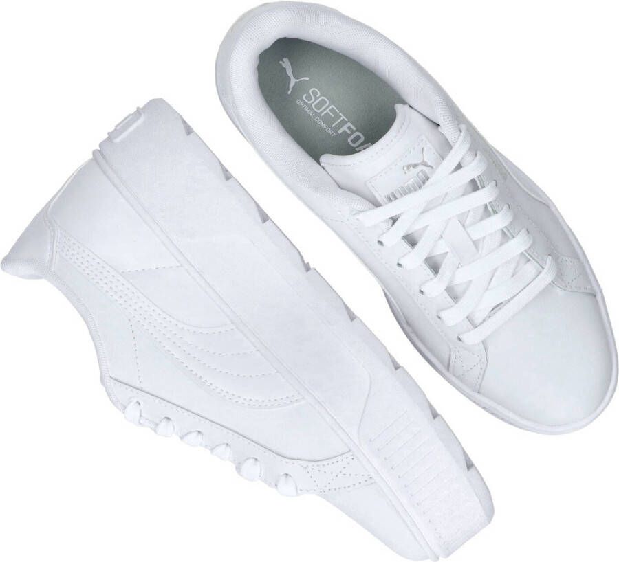 PUMA Karmen L Dames Sneakers White- Silver