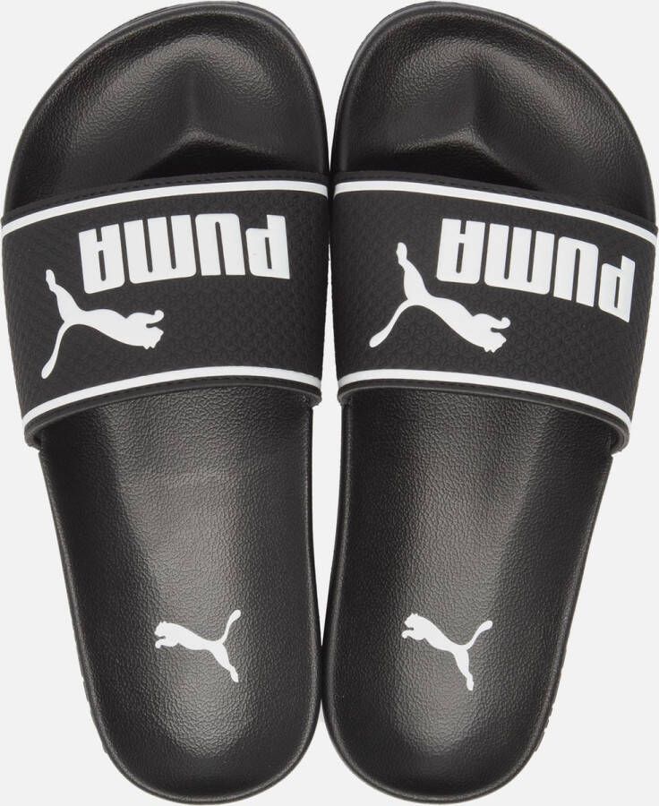 Puma Leadcat 2.0 badslippers zwart wit Rubber Logo 34 5 - Foto 8