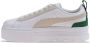 Puma Mayze Gentle White Green dames sneakers - Thumbnail 6