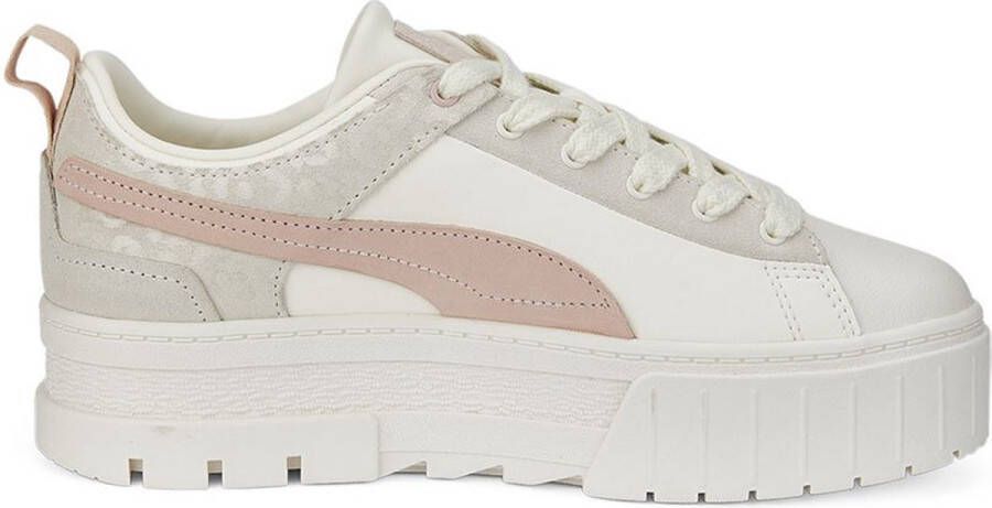 PUMA Mayze Rare Muted Animal Sneakers Marshmallow Dames