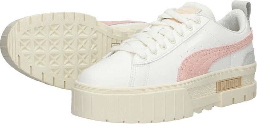 Puma Mayze Thrifted Trendy Sneakers Dames warm white maat: 40.5 beschikbare maaten:37 40.5 - Foto 10