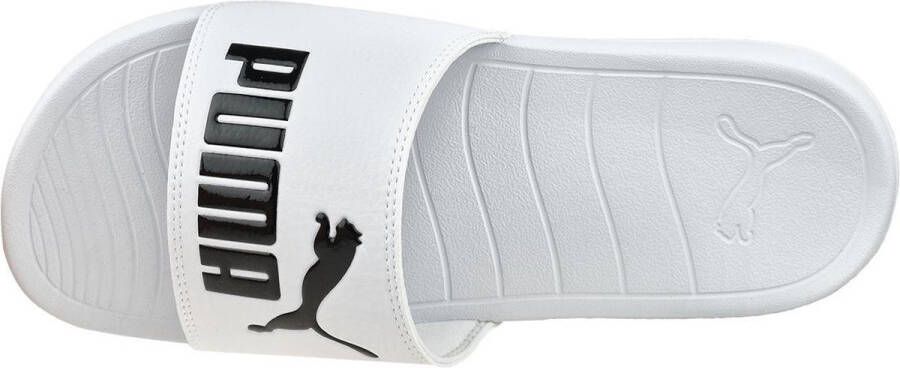 PUMA Popcat 20 Unisex Slippers White- Black