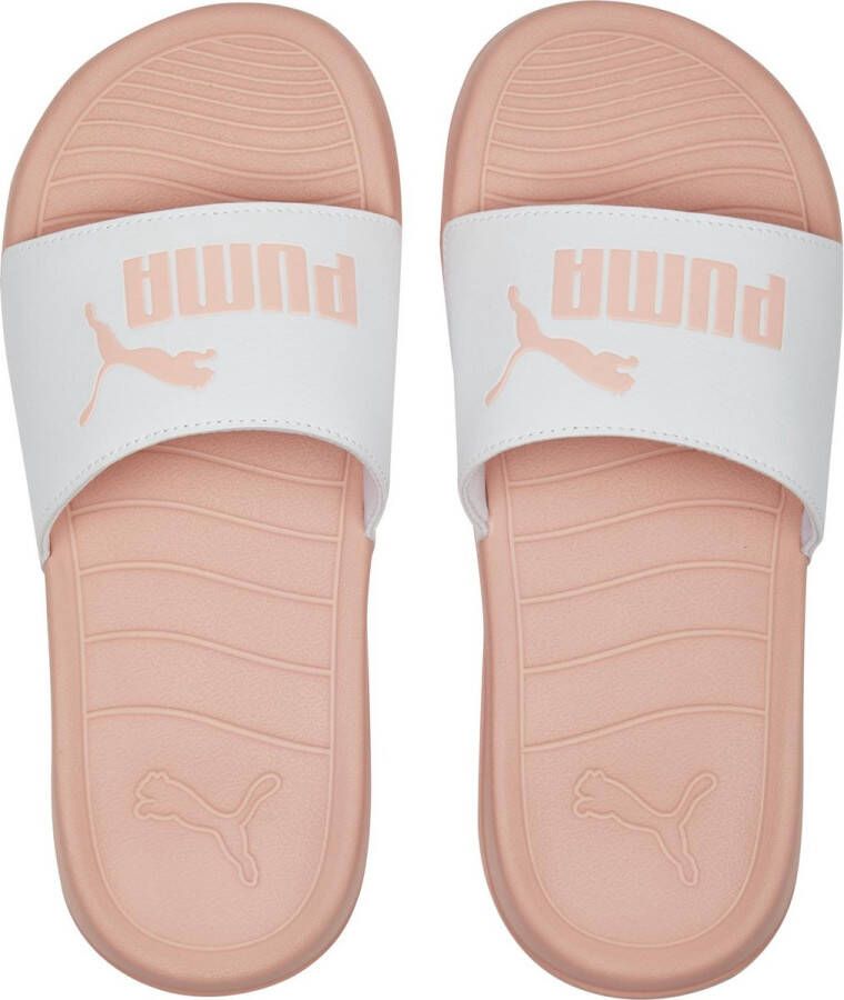 PUMA Popcat 20 Unisex Slippers White ApricotBlush - Foto 5