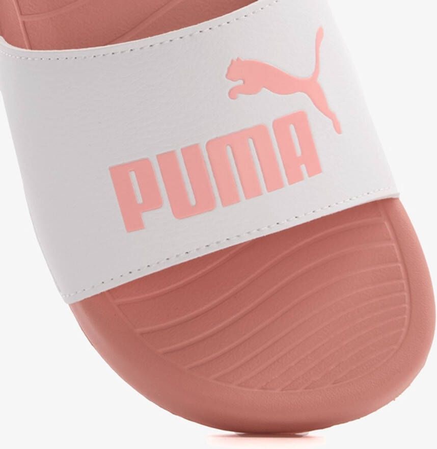 PUMA Popcat 20 Unisex Slippers White ApricotBlush