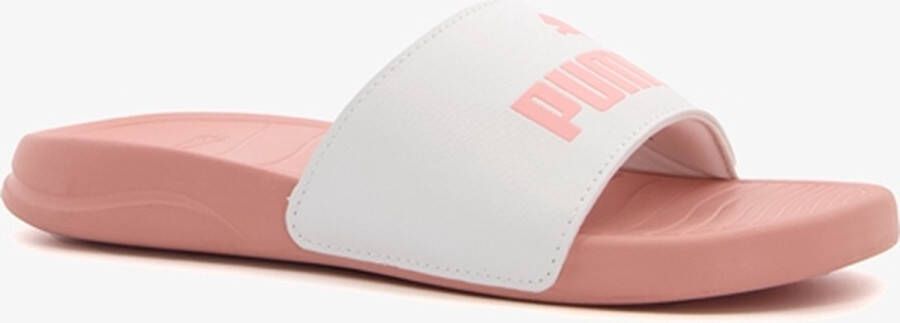 PUMA Popcat 20 Unisex Slippers White ApricotBlush