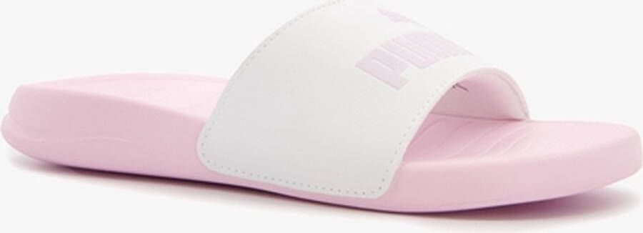 PUMA Popcat 20 Unisex Slippers White PearlPink