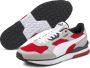 Puma r78 future sneakers grijs rood heren - Thumbnail 6