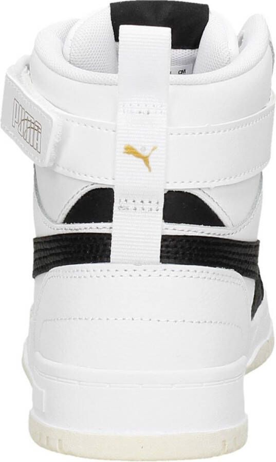 PUMA RBD Game Jr Kinder Sneakers Wit Zwart Goud