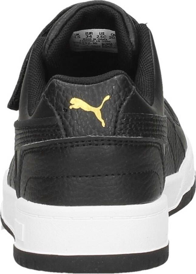 PUMA RBD Game Low AC+PS Unisex Sneakers Black TeamGold White