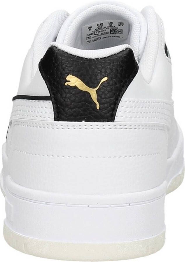 PUMA RBD Game Low Unisex Sneakers White- Black-Goud